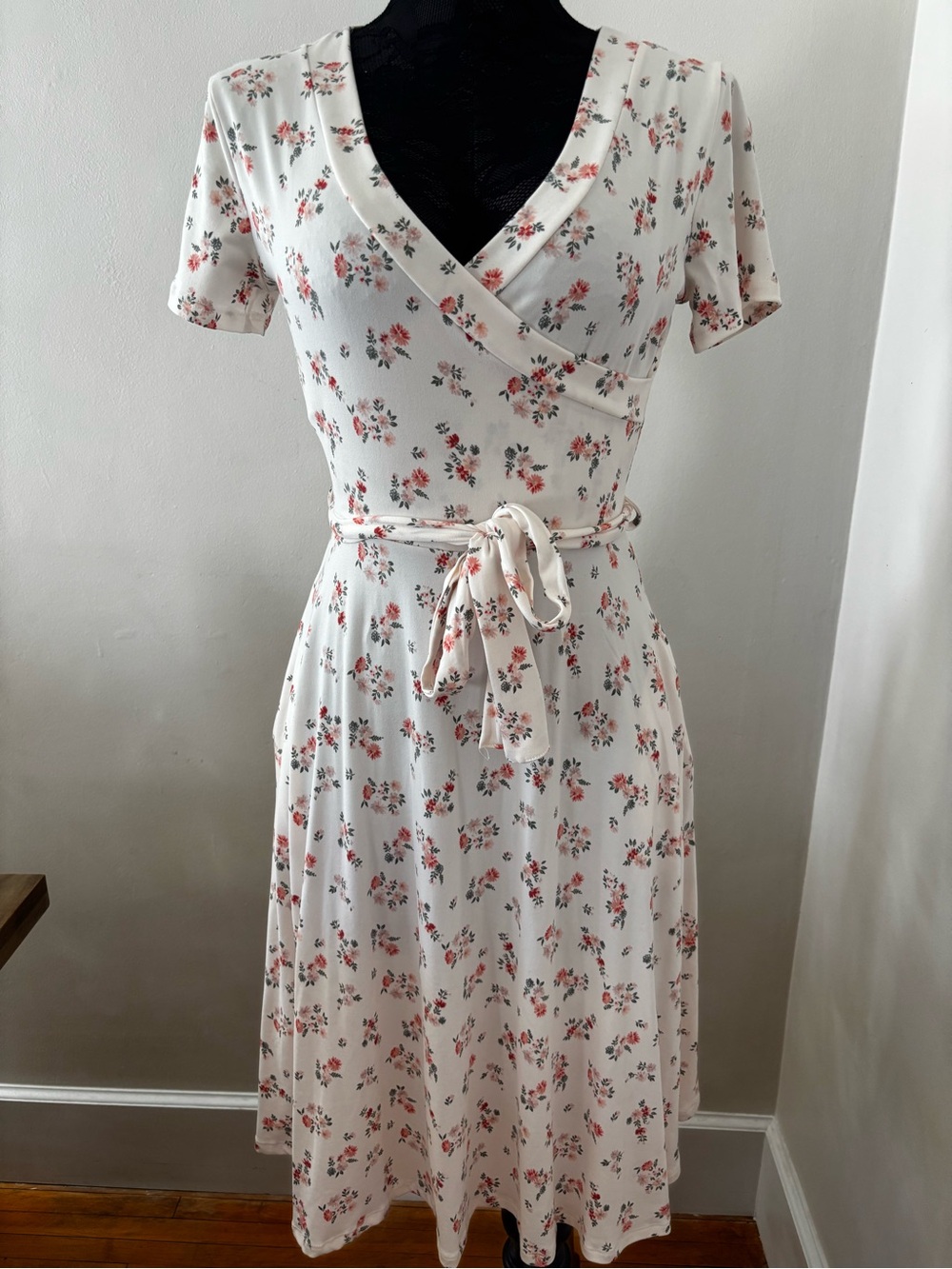 JessaKae floral Faux wrap dress